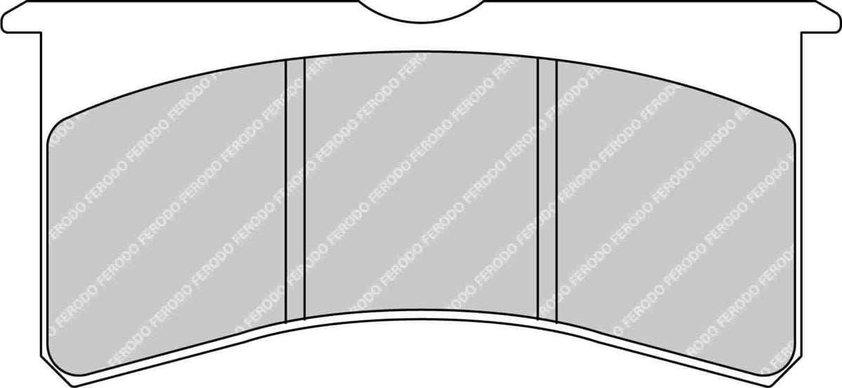 FERODO FRP3097G Front Brake Pads DS3.12 for FORD Fiesta R2 Photo-0
