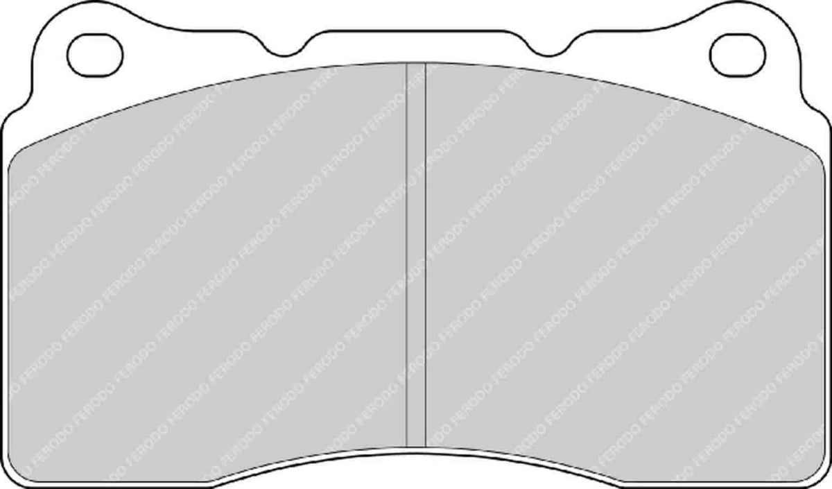 FERODO FRP3067G Front Brake Pads DS3.12 for SUBARU Impreza WRX STI (GR / GH / G3) / TESLA Model S Photo-0