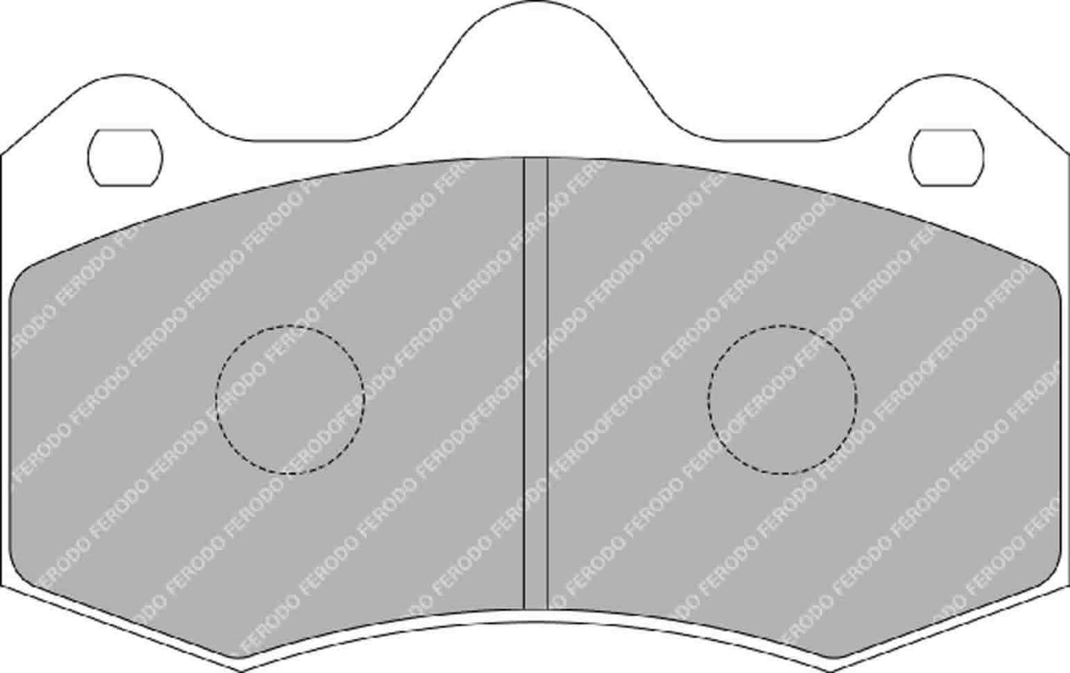 FERODO FRP3083G Rear Brake Pads DS3.12 for MCLAREN 570 GT / 570 S / 650 LT / 650 S Photo-0