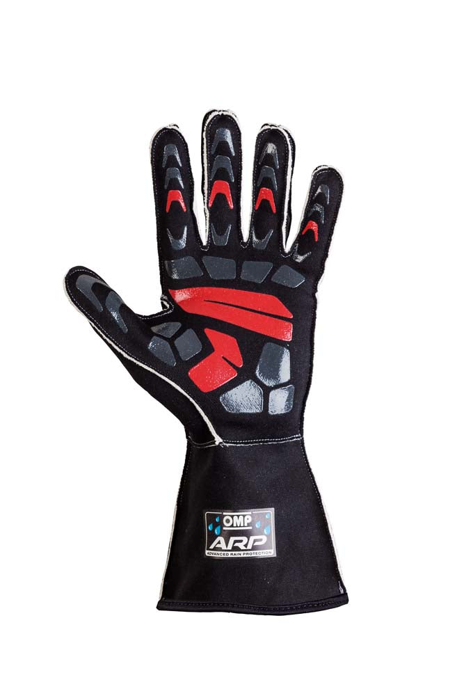 OMP KB0-2745-A01-071-XXS (KK02745071XXS) Karting gloves Advanced RainProof (ARP), black, size XXS Photo-1