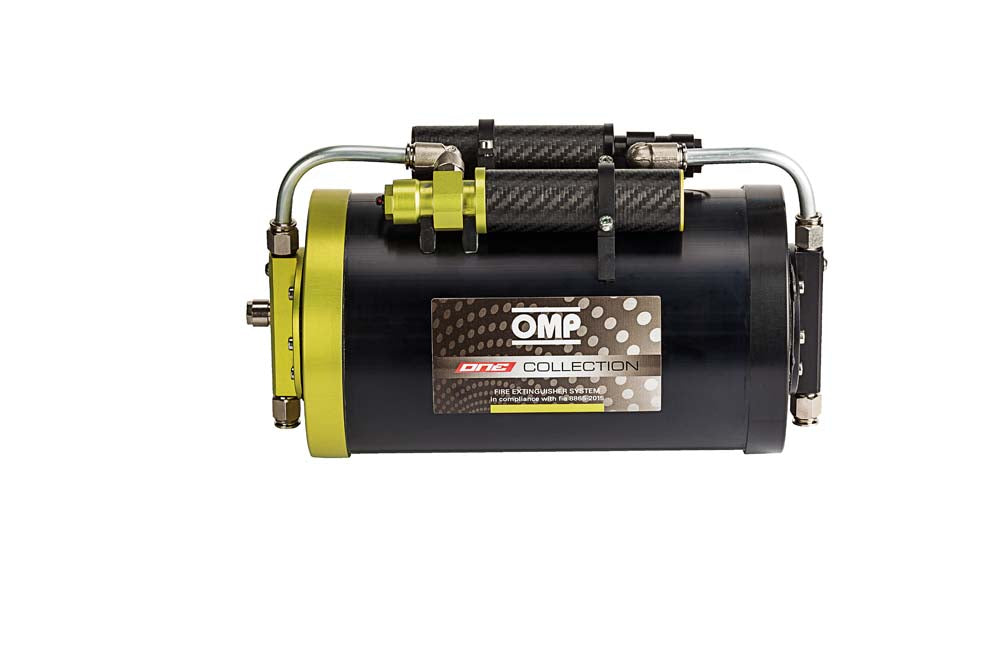 OMP CE0-SAL4-B02 (CESAL4S) Extinguishing system, ULTRALIGHT, FIA 8865-2015, electric, 1,2 - 2,2 m3 Photo-0