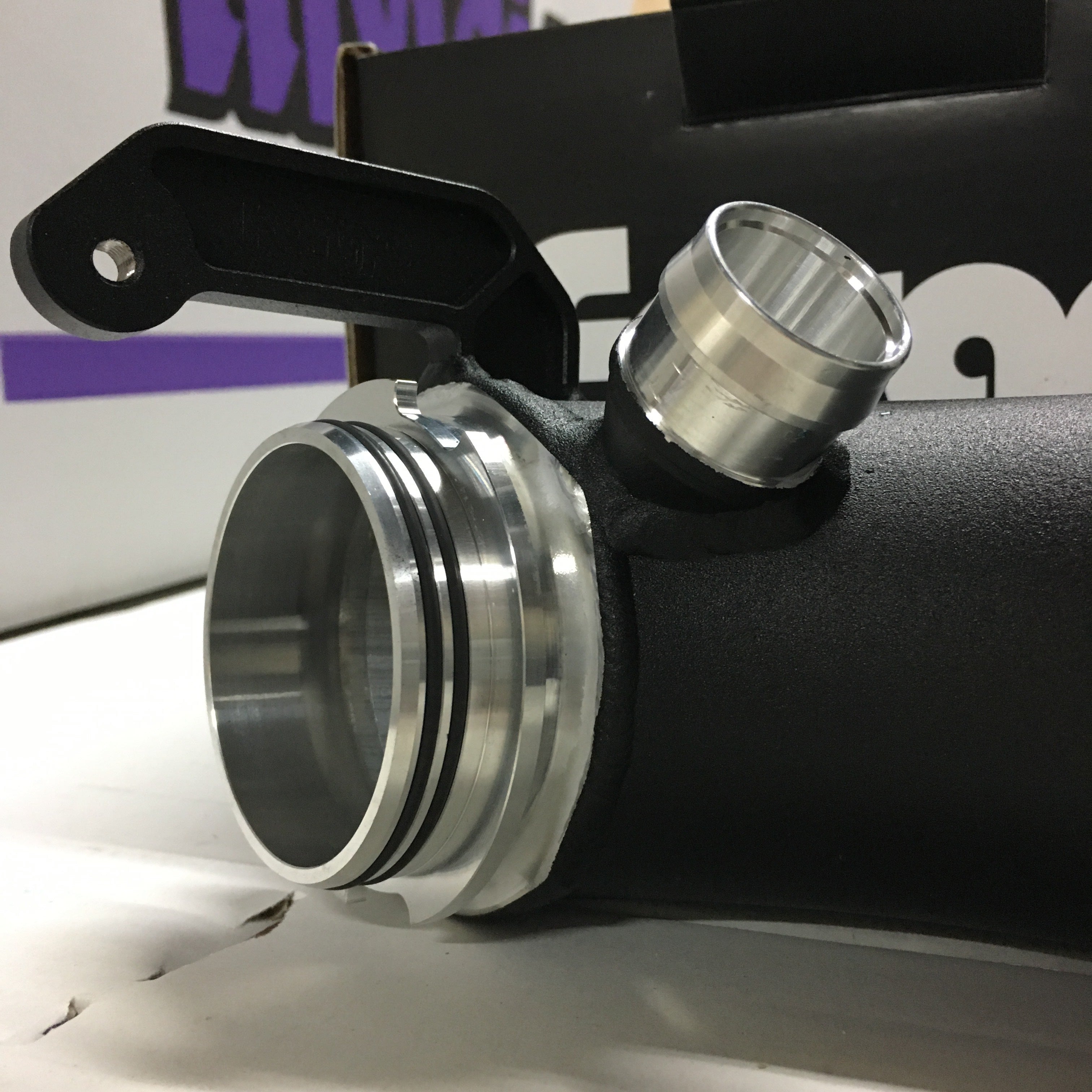 FORGE FMTIA1 Alloy Turbo Inlet Adaptor for VW Golf 7 GTI, Golf 7 Clubsport, Golf 7.5 GTI, Golf 7 R, Golf 7.5 R, AUDI S3 (8V) Photo-1