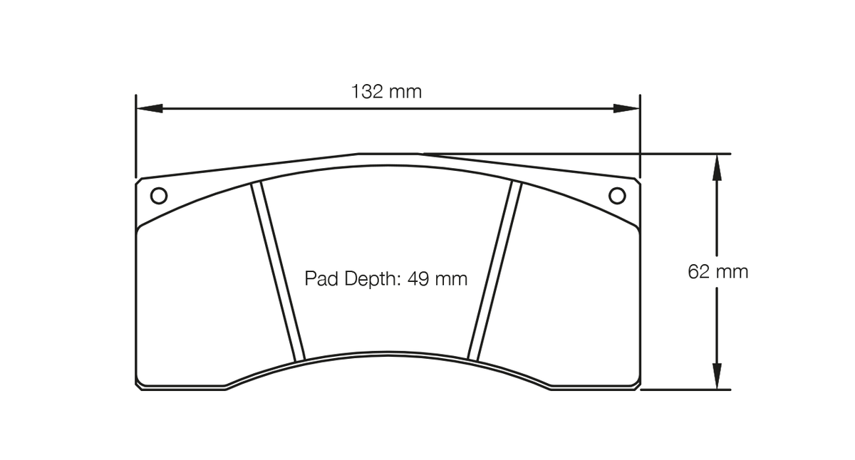 PAGID 2704-RSL1 Rear Brake Pads for BMW M8 GTE (race car) / M2 CS Racing (Permit A 450PS) / PORSCHE 991.2 GT2 RS Clubsport (race car) Photo-0