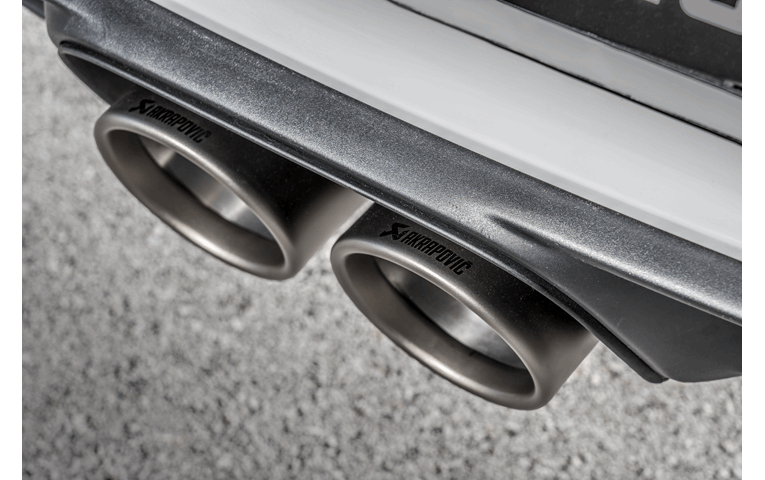AKRAPOVIC TP-T/S/17 PORSCHE 911 GT3 / GT3 TOURING (991.2) 2018-2019 Tail pipe set (Titanium) Photo-1