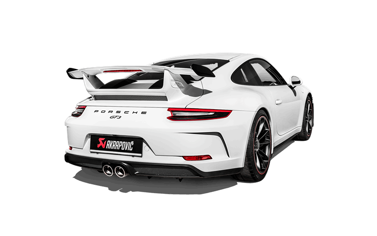 AKRAPOVIC DI-PO/CA/6/G Rear Carbon Fiber Diffuser - High Gloss PORSCHE 911 GT3 (991.2) 2018-2019 ABE Type Approval Photo-1