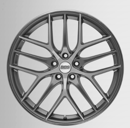 BBS 10020339 Wheel CC-R CC0301 Graphite Diamond Cut 9x20 PCD 5x112 ET25 CB82,0 PFS Photo-1