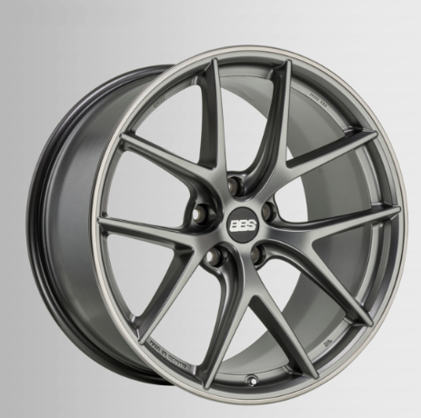 BBS 10013813 Wheel CI-R CI2302 Platinum Silver 9x19 PCD 5x120 ET20 CB82,0 PFS Photo-0