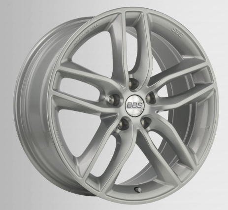 BBS 10013857 Wheel SX SX0502 Brilliant Silver 8,5x19 PCD 5x112 ET46 CB82,0 PFS Photo-0