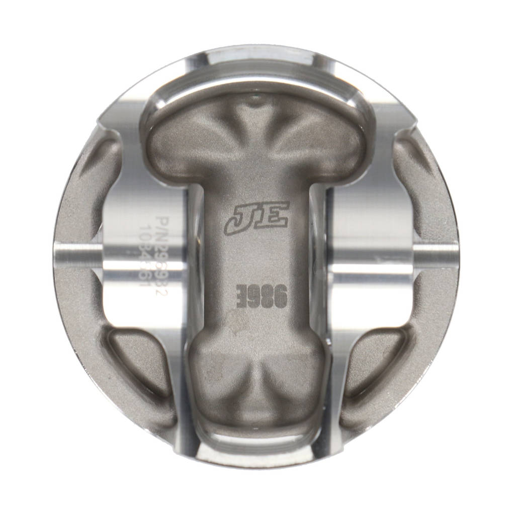 JE 298739S Piston Single (87.00 mm Bore, 1.200 in. CH, -3.30 CC) for OPEL 2.0 C20XE Engine Photo-2
