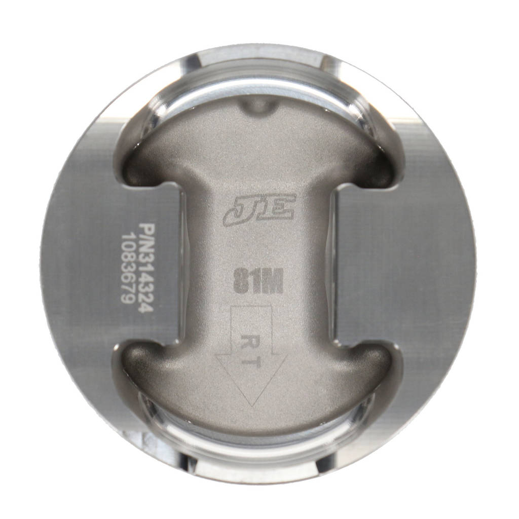 JE 314324L Piston Single (81.50 mm Bore, 1.210 in. CH, -3.90 CC) for AUDI 2.7L S4 TT Engine Photo-2