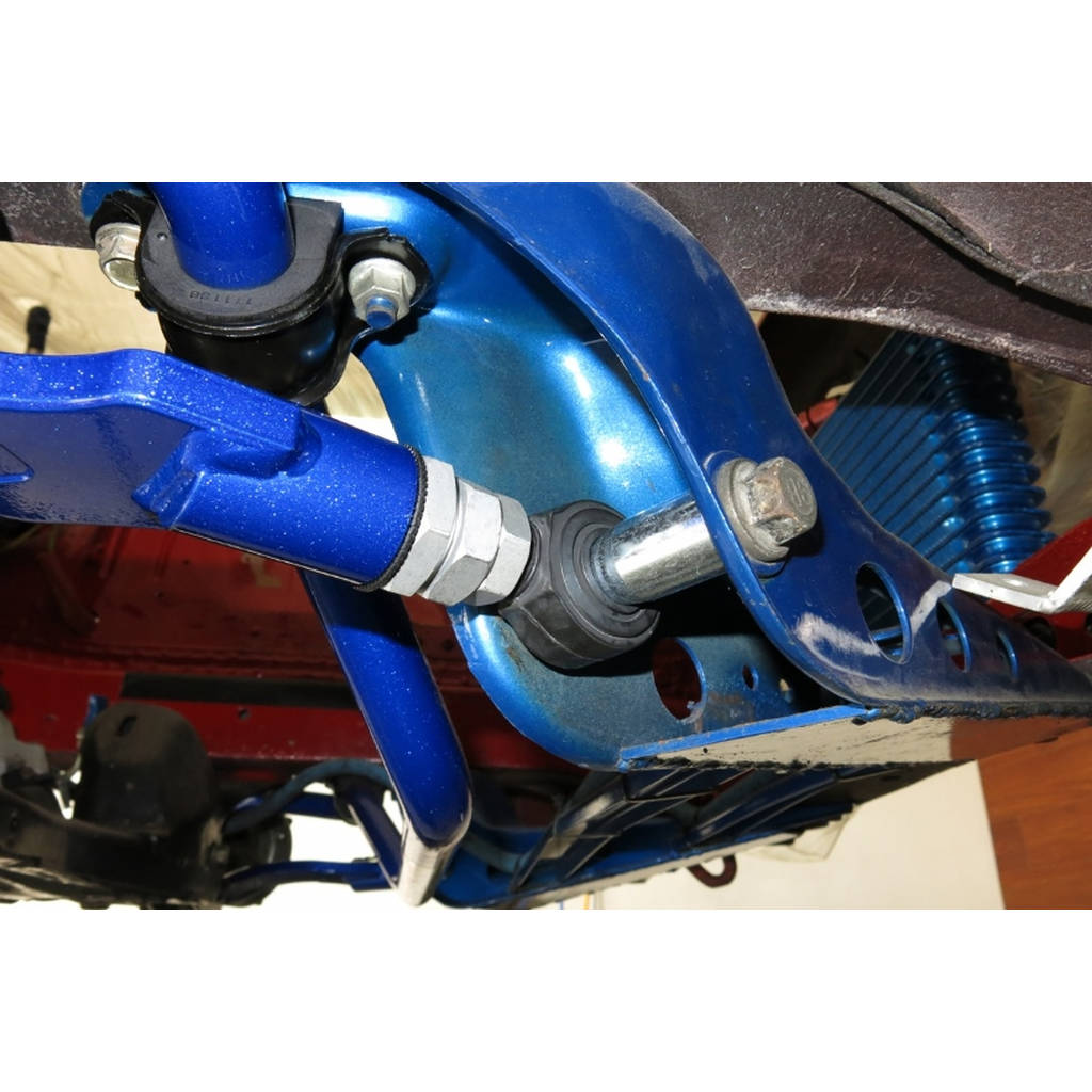 HARDRACE Q0208 FRONT HIGH ANGLE TENSION ROD V3 (PILLOW BALL) 2 PCS/SET NISSAN SILVIA S13/300ZX Z32 Photo-9