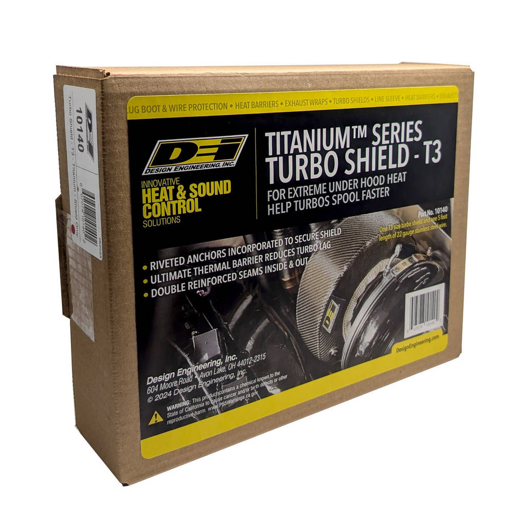 DEI 10140 Turbo Shield T3 Titanium Photo-1