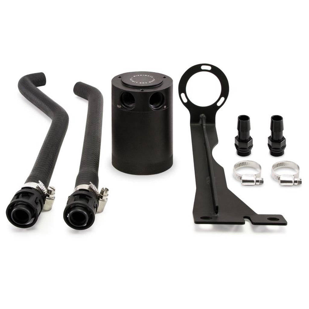 MISHIMOTO MMBCC-FIST-14PBE FORD Fiesta ST Baffled Oil Catch Can, PCV Side, 2014+ Photo-0