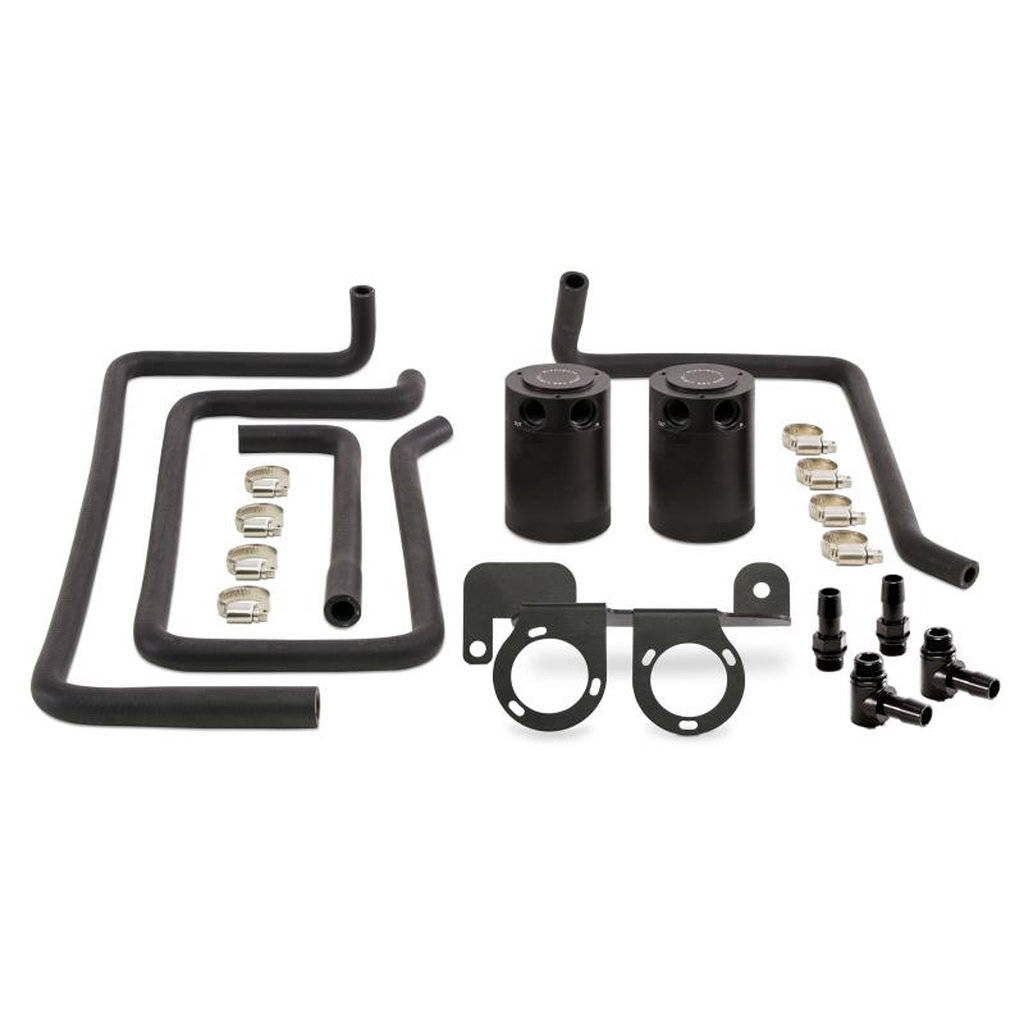 MISHIMOTO MMBCC-G37-08PBE INFINITI G37 Baffled Oil Catch Can System, 2007-2015 Photo-0