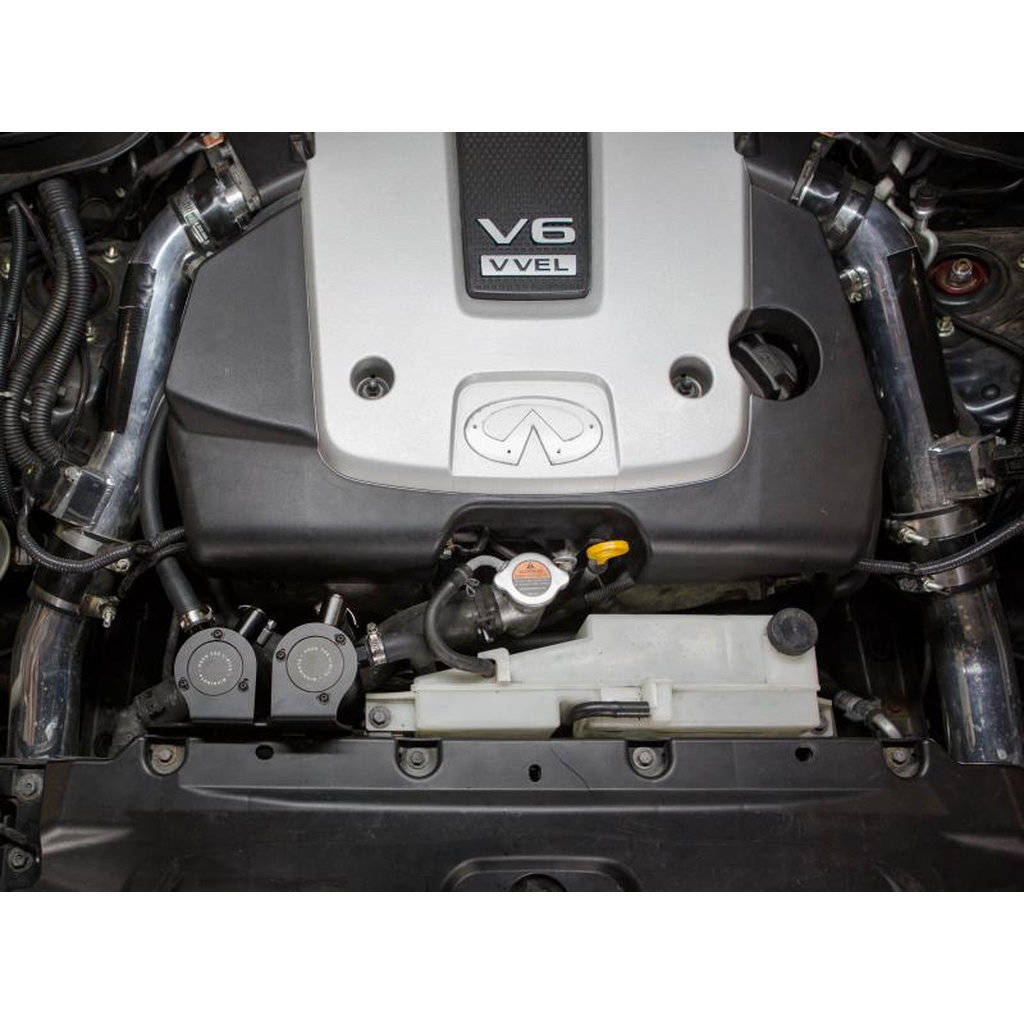 MISHIMOTO MMBCC-G37-08PBE INFINITI G37 Baffled Oil Catch Can System, 2007-2015 Photo-7