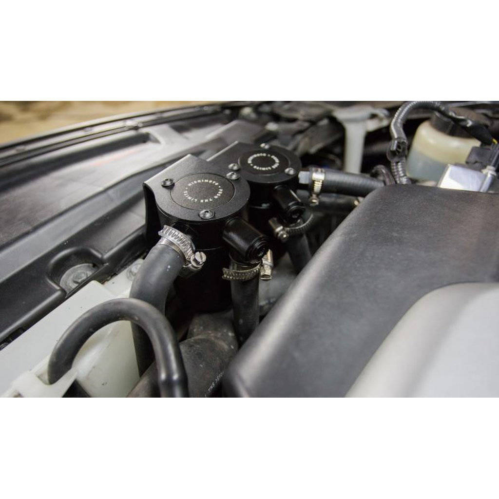 MISHIMOTO MMBCC-G37-08PBE INFINITI G37 Baffled Oil Catch Can System, 2007-2015 Photo-9