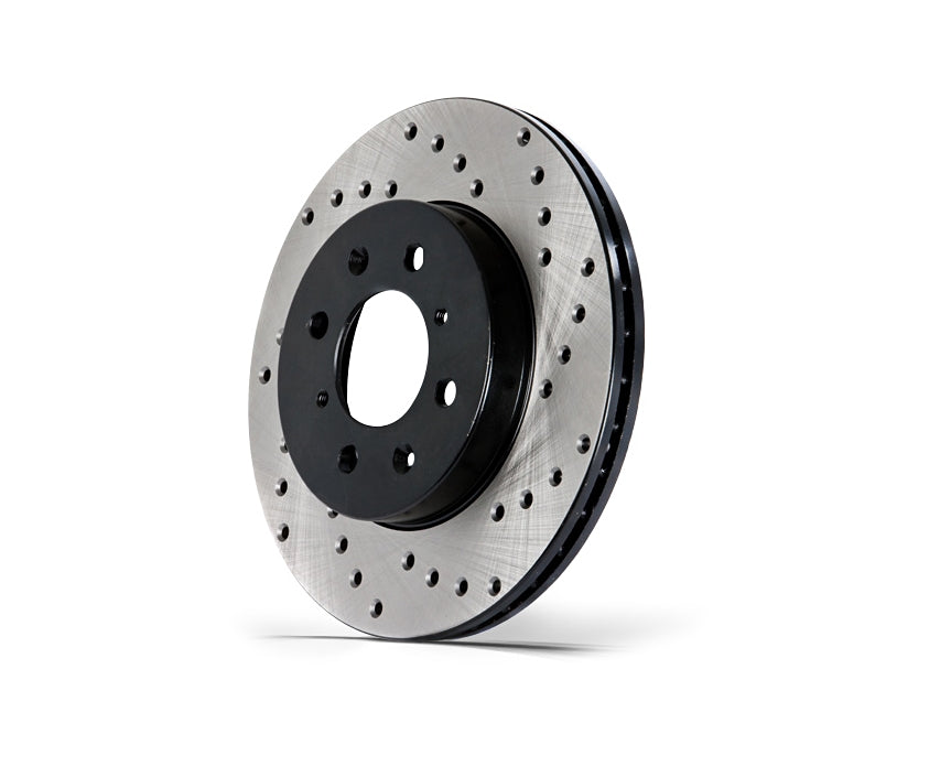 STOPTECH 128.34140L Front Sport Cross Drilled Brake Rotor Left BMW 120i/228i/228i xDrive/320i 2012-2020 Photo-0