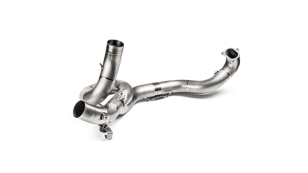 AKRAPOVIC E-D12E6 Optional Header (Titanium) DUCATI MULTISTRADA 1260 / 1260 S 2018 Photo-0