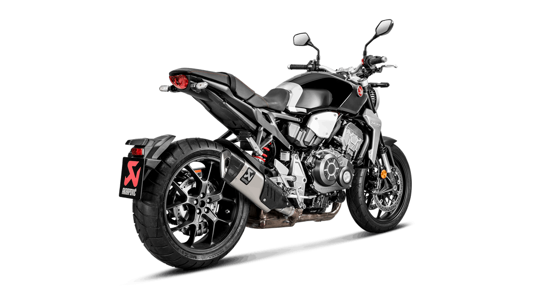 AKRAPOVIC S-H10SO20-HAPLT Slip-On Line (Titanium) HONDA CB 1000 R 2018-2019 EC/ECE Type Approval Photo-1