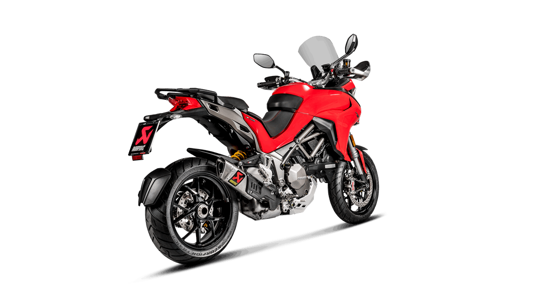 AKRAPOVIC S-D12SO9-HAPT Slip-On Line (Titanium) DUCATI MULTISTRADA 1200 2017 Photo-1