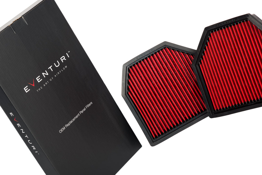 EVENTURI EVE-F10M5-PF OEM Replacement Panel Filter (Pair) for BMW M5 (F10) / M6 (F12 / F13 / F06) Photo-2