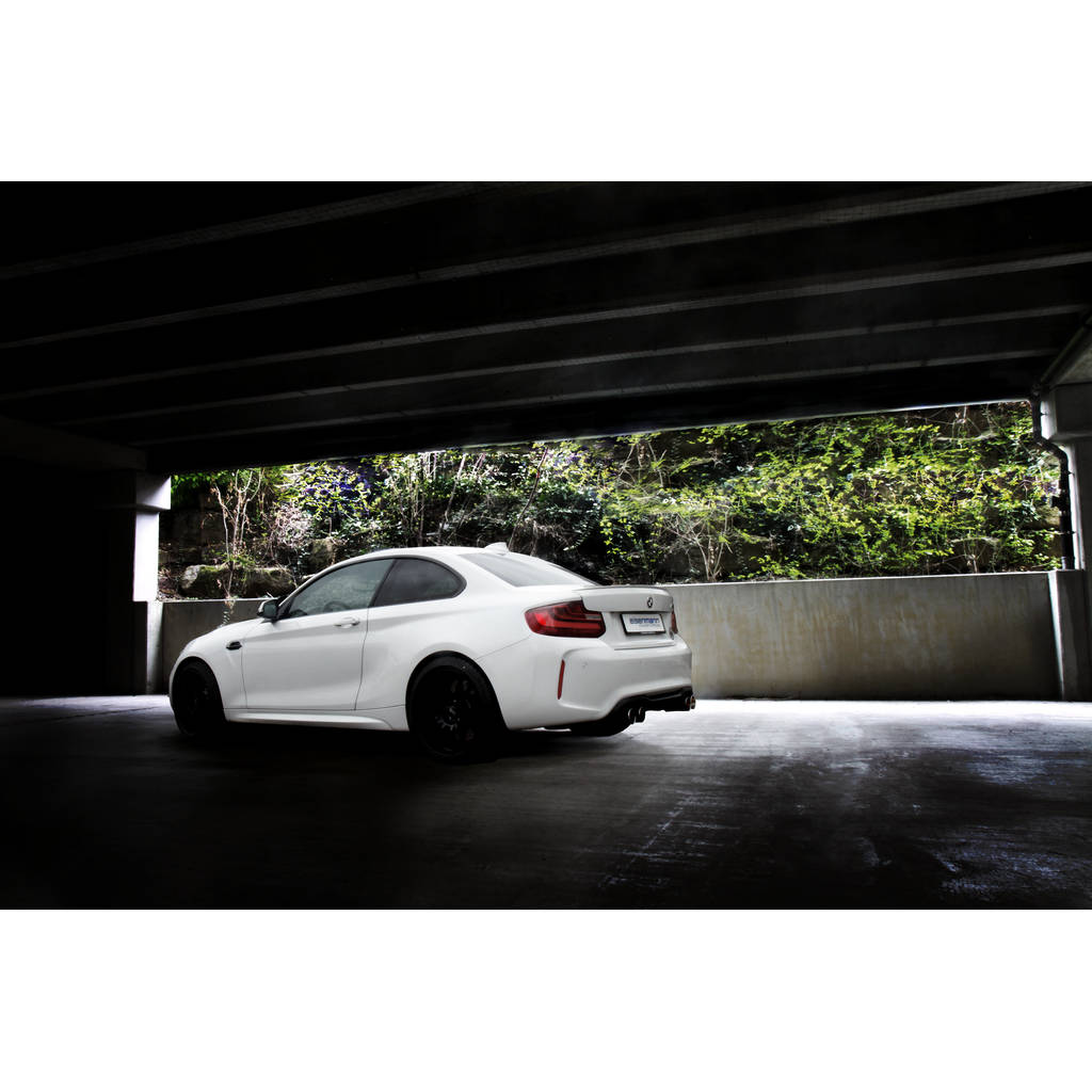 EISENMANN B5462.00904.C Exhaust System RM 4x Ø 90mm Tip Carbon chrome/black BMW F87 M2 Competition Photo-0