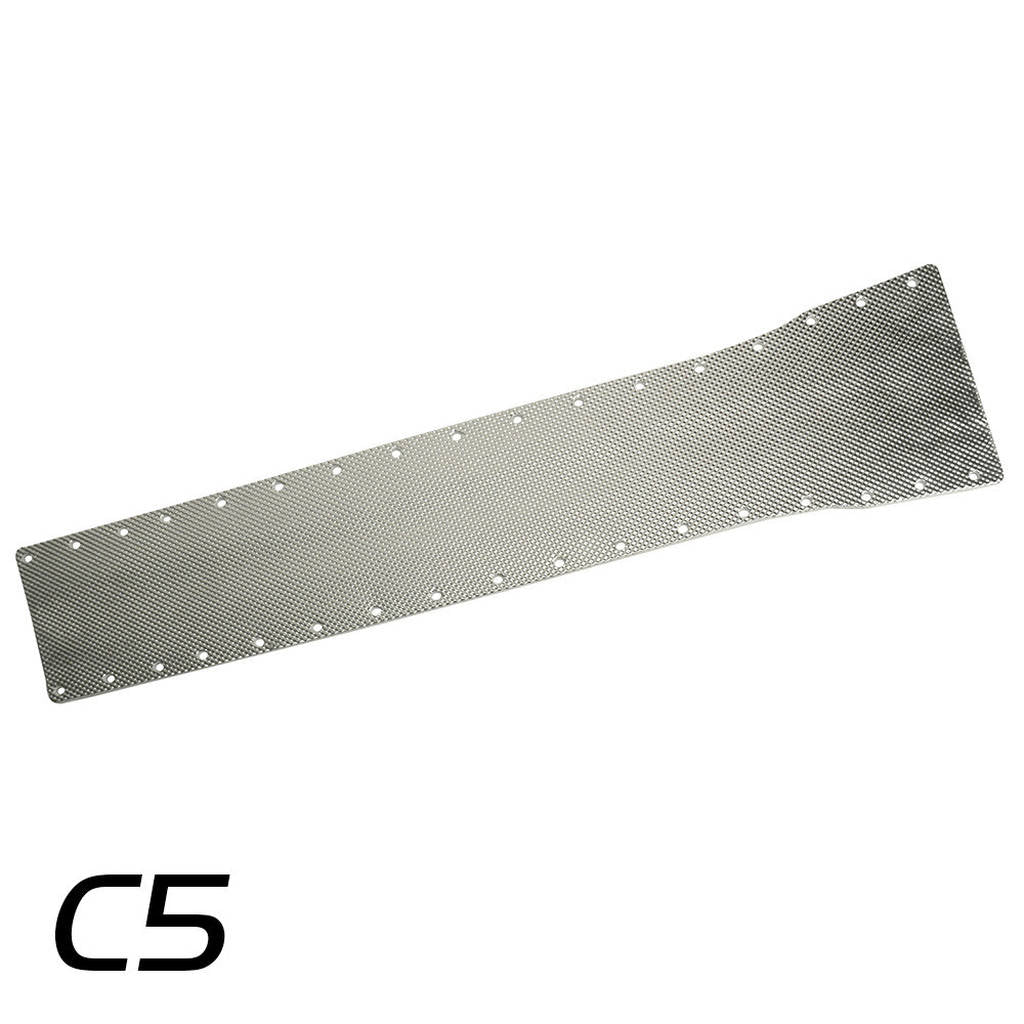 DEI 050525 Transmission Tunnel Shield CORVETTE C5 Transmission Tunnel Plate Thermal Shield Photo-0
