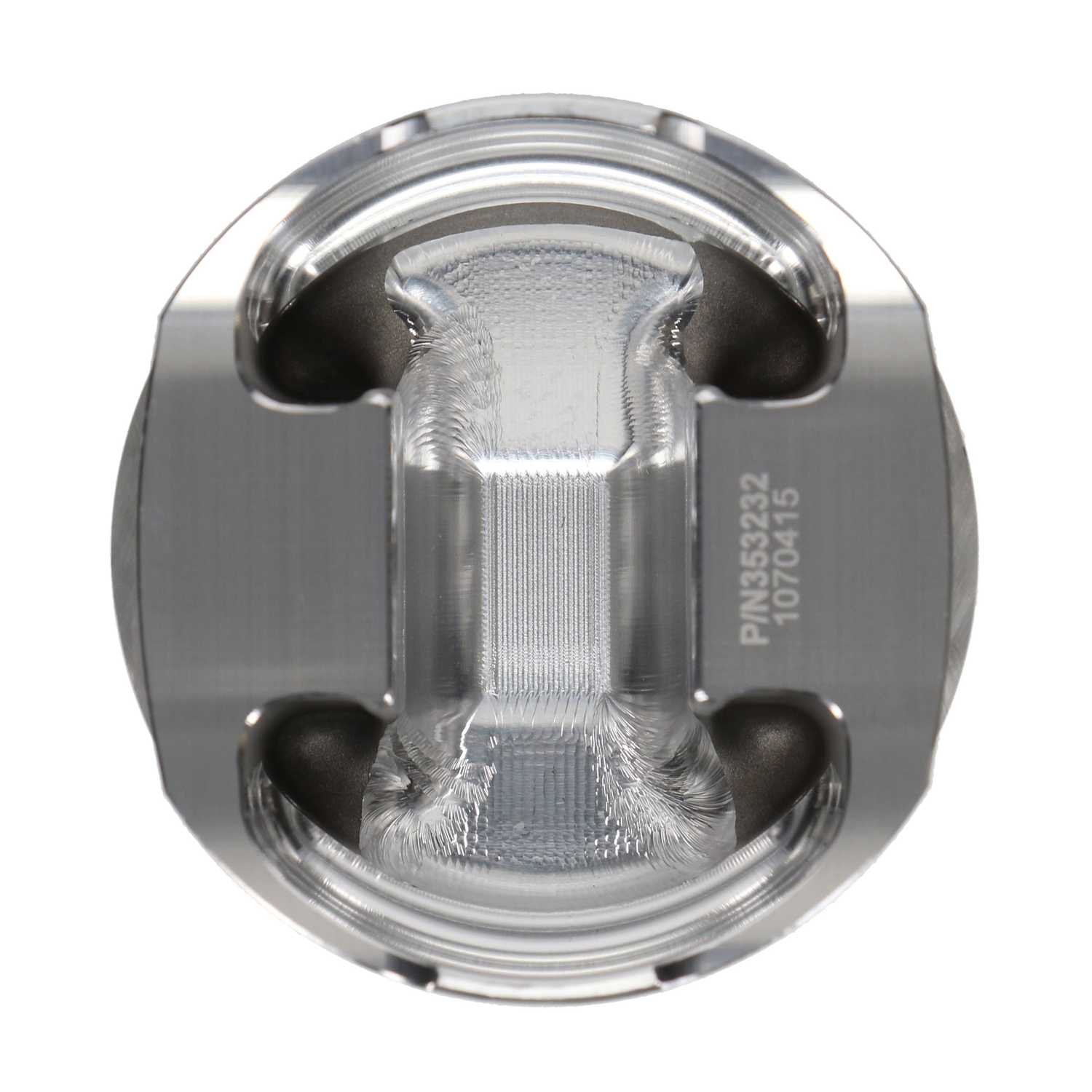 JE 353221S Piston PORSCHE 2.0L 10.5 (Single Piece Set) Photo-2