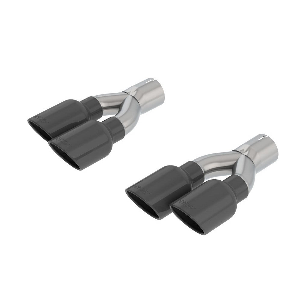 BORLA 60672BC JEEP Grand Cherokee TrackHAWK 6.2L V8 AT BLACK CHROME TIP OPTION Photo-0
