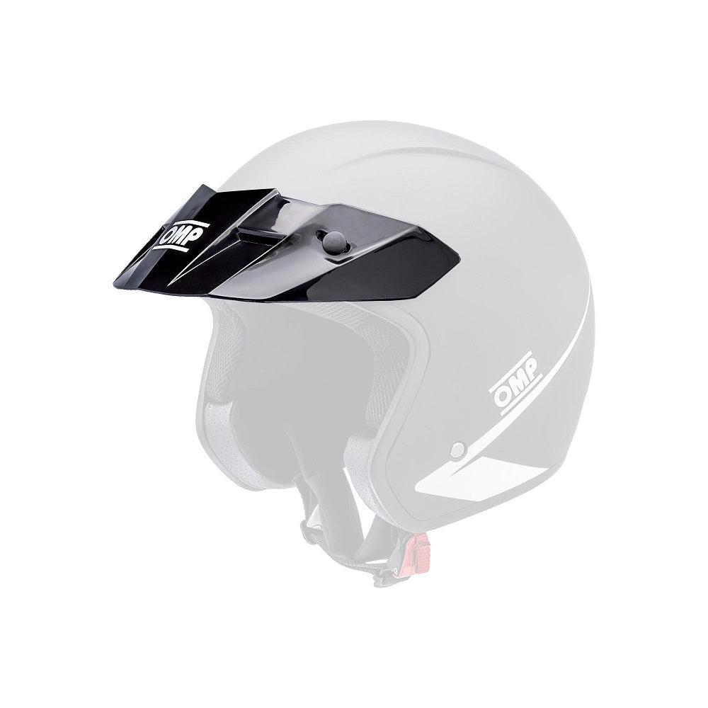 OMP SC0-0153 Peak for Star Helmet, Black Photo-0