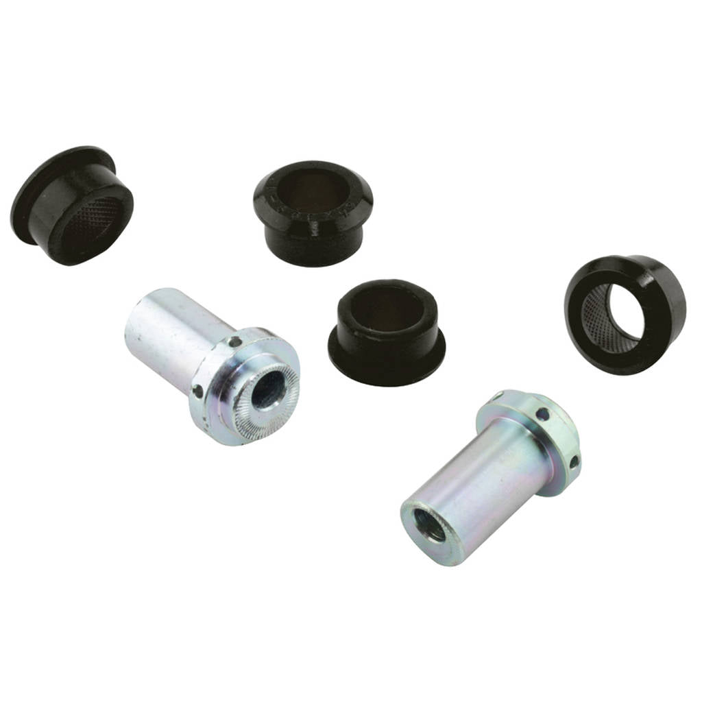 WHITELINE KCA399 Rear Control Arm Upper - Outer Bushing Double Offset Cambert Kit for Subaru Legacy/Outback Photo-0