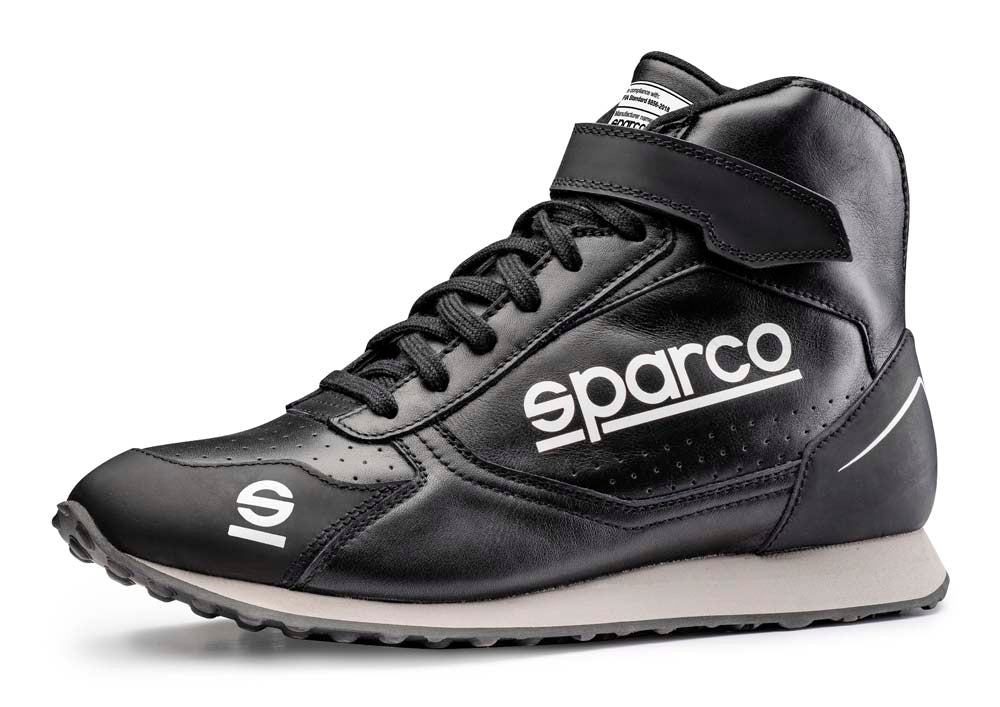 SPARCO 00126544NR Co-driver/mechanic's shoes MB CREW, FIA 8856-2000, black, size 44 Photo-1