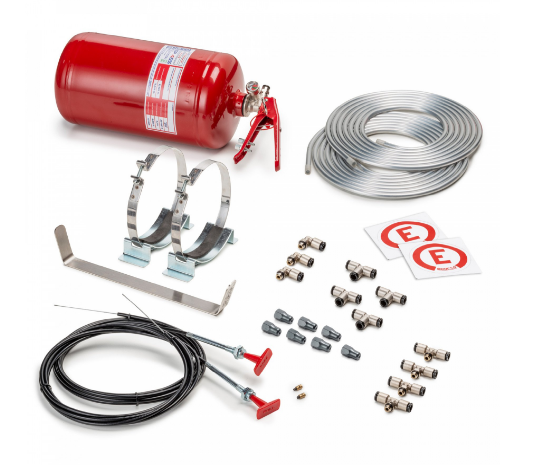 SPARCO 014772MSL Mechanical extinguishing system, FIA 2000, 4.25 l, AFFF, steel Photo-0