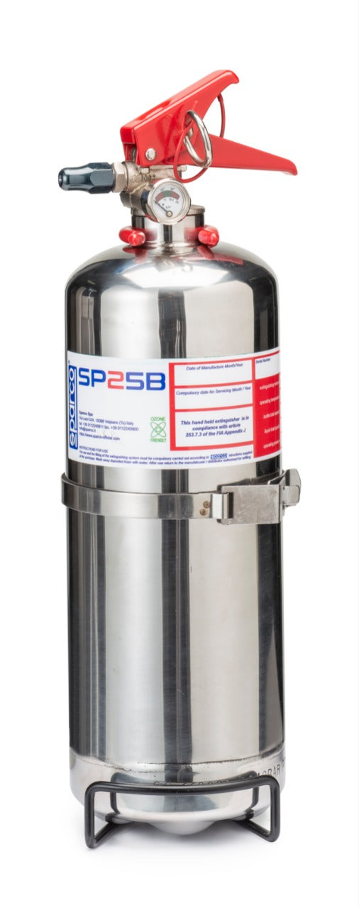 SPARCO 014773BXLN2 Fire extinguisher, Novec, FIA, 2 liters Photo-0