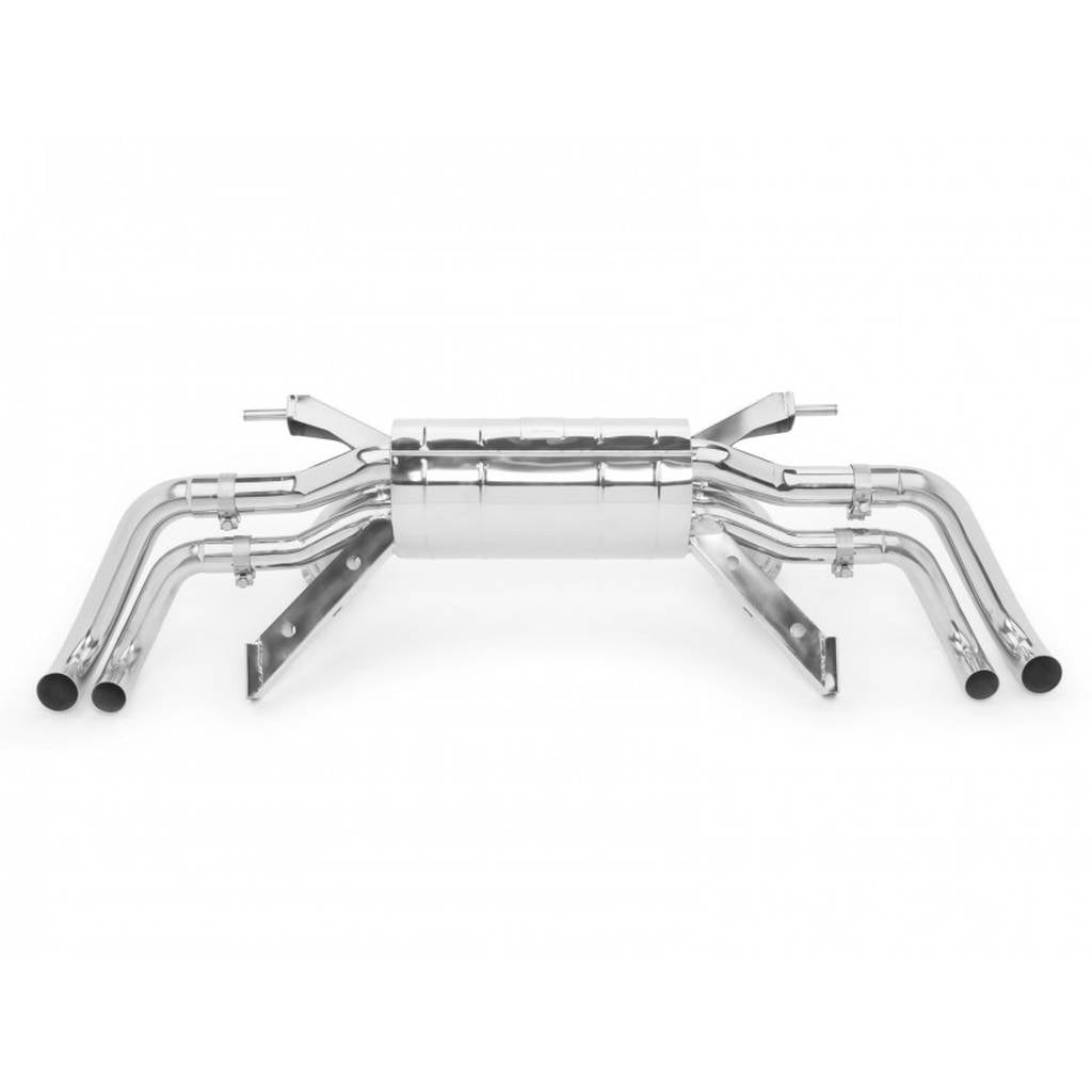 TUBI STYLE TSAUR8V10.000.ANR R8 V10 1^ GEN LOUD EXHAUST NO VALVE Photo-0