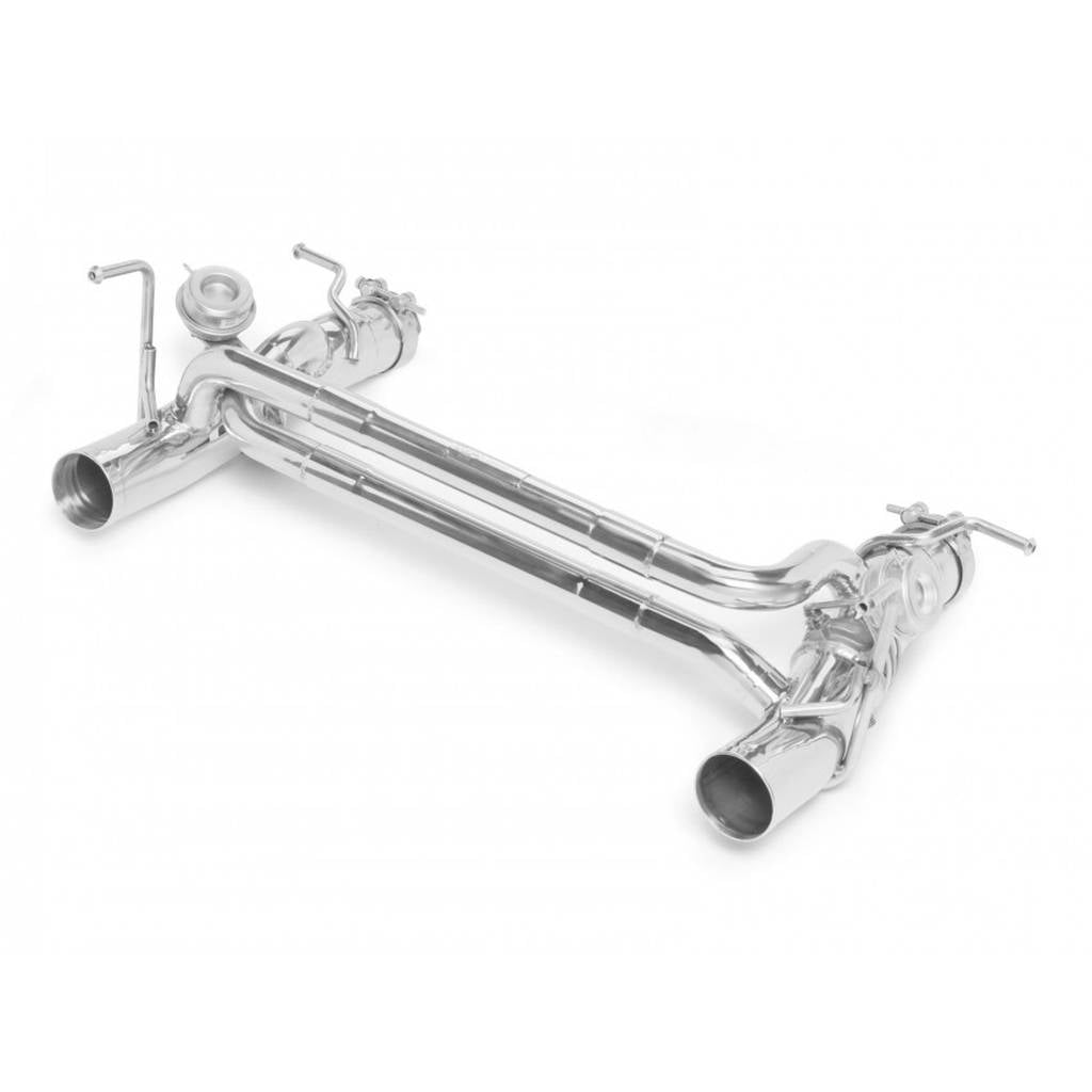 TUBI STYLE TSFE488GTBC15.004.AV FERRARI 488 STRAIGHT PIPES EXHAUST w VALVES Photo-2