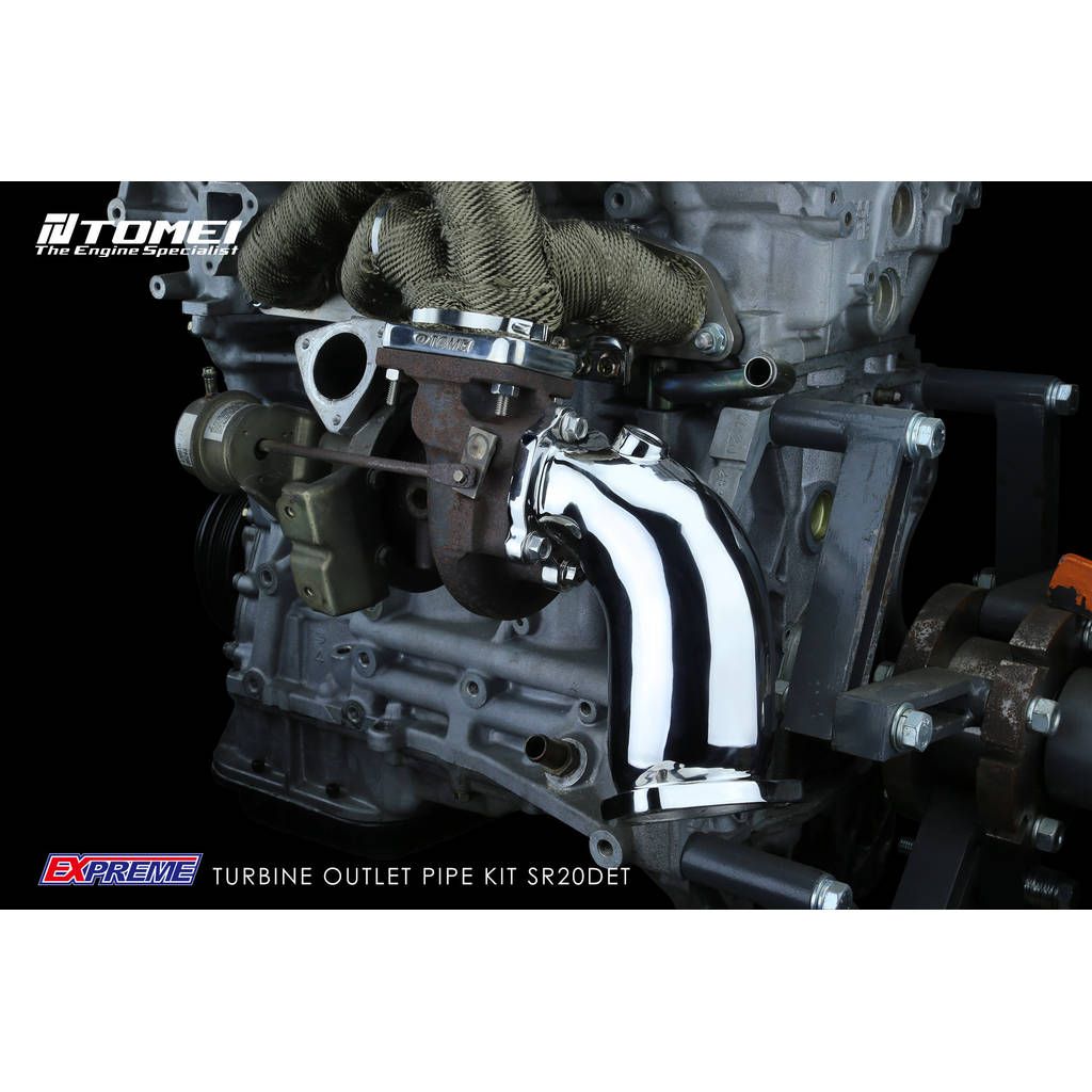 TOMEI TB6020-NS08C TURBINE OUTLET PIPE SR20DET (R)PS13/S14/S15 (423002) Photo-2