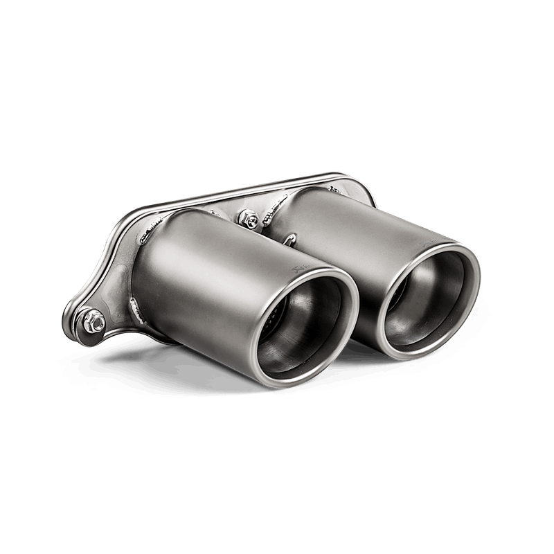 AKRAPOVIC TP-T/S/17/H Tail pipe set (Titanium) PORSCHE 911 GT3 (991.2) 2018-2019 ECE Type Approval Photo-0
