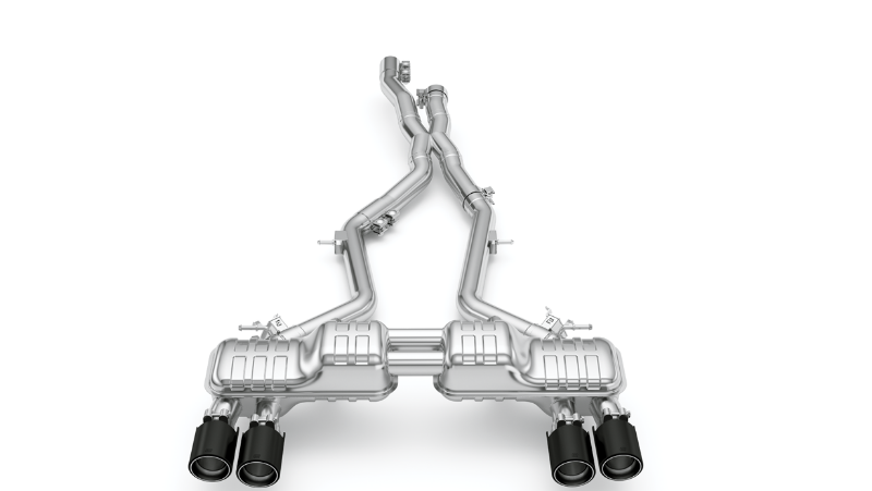 EISENMANN B5462.00904.C Exhaust System RM 4x Ø 90mm Tip Carbon chrome/black BMW F87 M2 Competition Photo-1