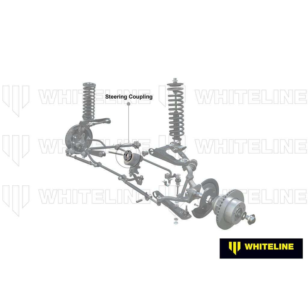 WHITELINE W11415 Front Steering Coupling - Bushing Kit for Ford Falcon/Fairlane XP-XF Photo-1
