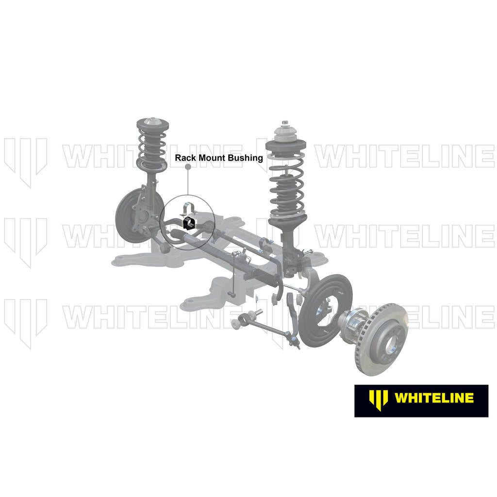 WHITELINE W13149 Front Steering Rack/Pinion Mount Bushing Photo-1