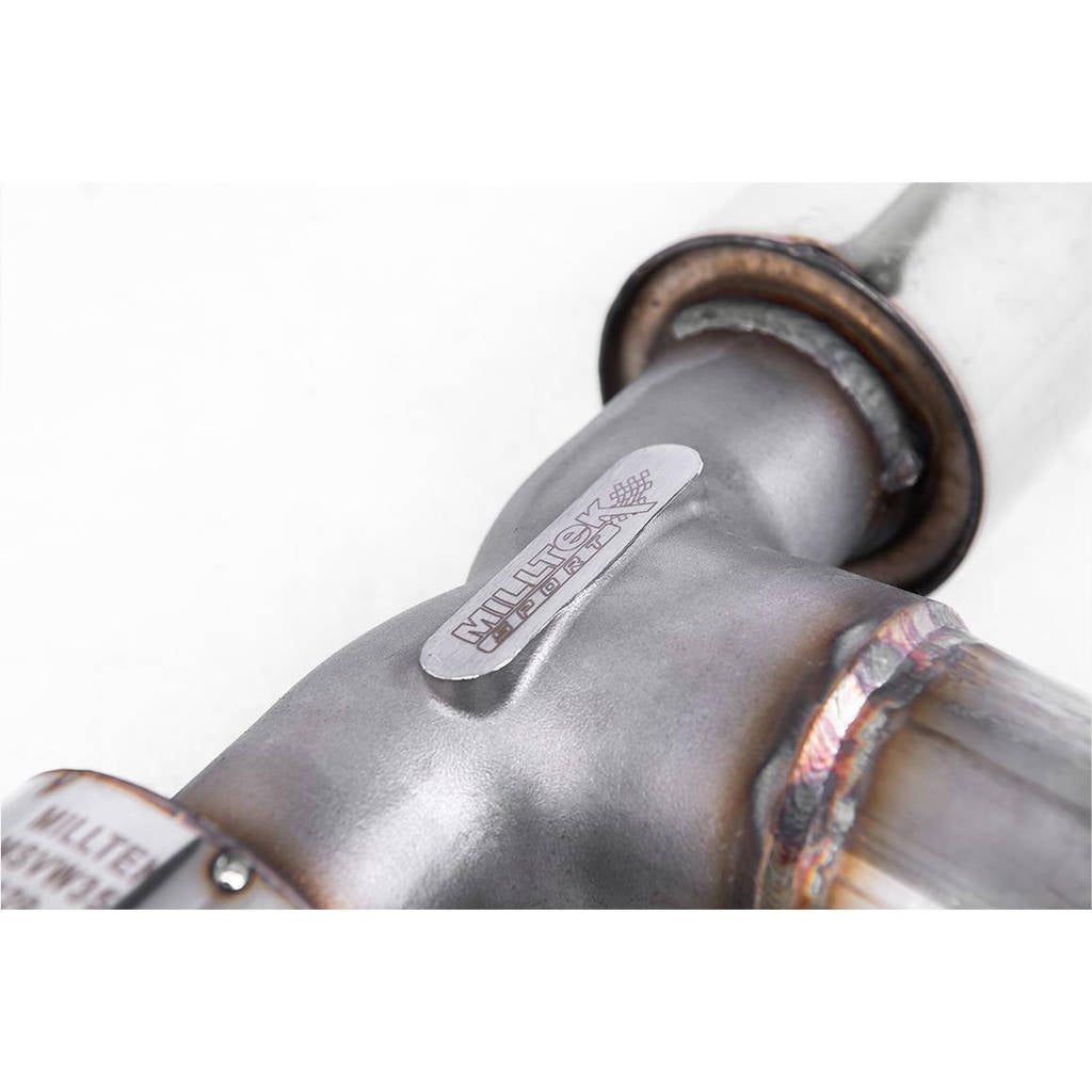 MILLTEK SSXVW182 Particulate Filter-back Dual 100mm GT100 VW Golf Mk6 GTD 2.0 TDI 170PS Photo-1