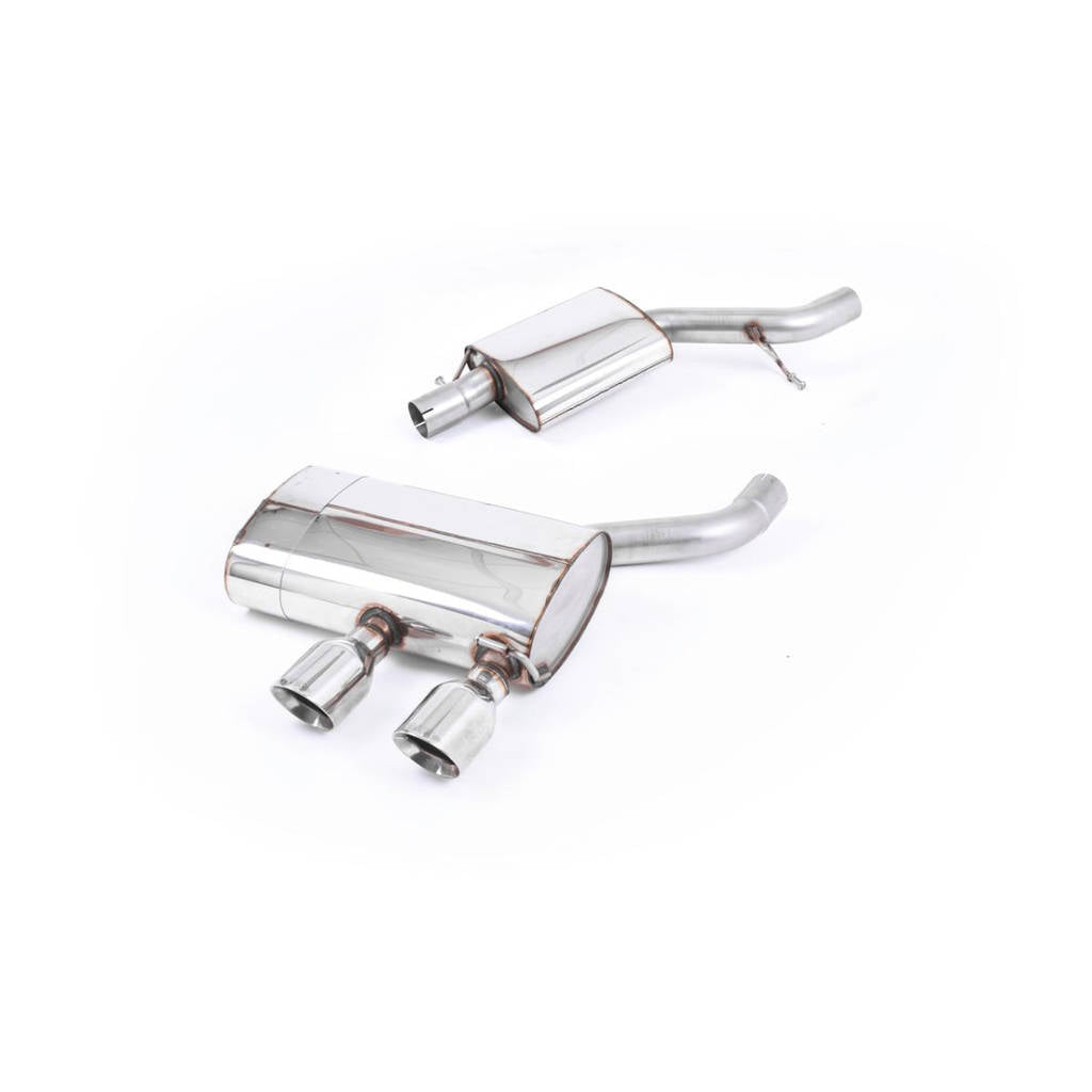 MILLTEK SSXVW134 Cat-back Dual 100mm GT100 VW Golf MK5 R32 3.2 V6 Photo-0