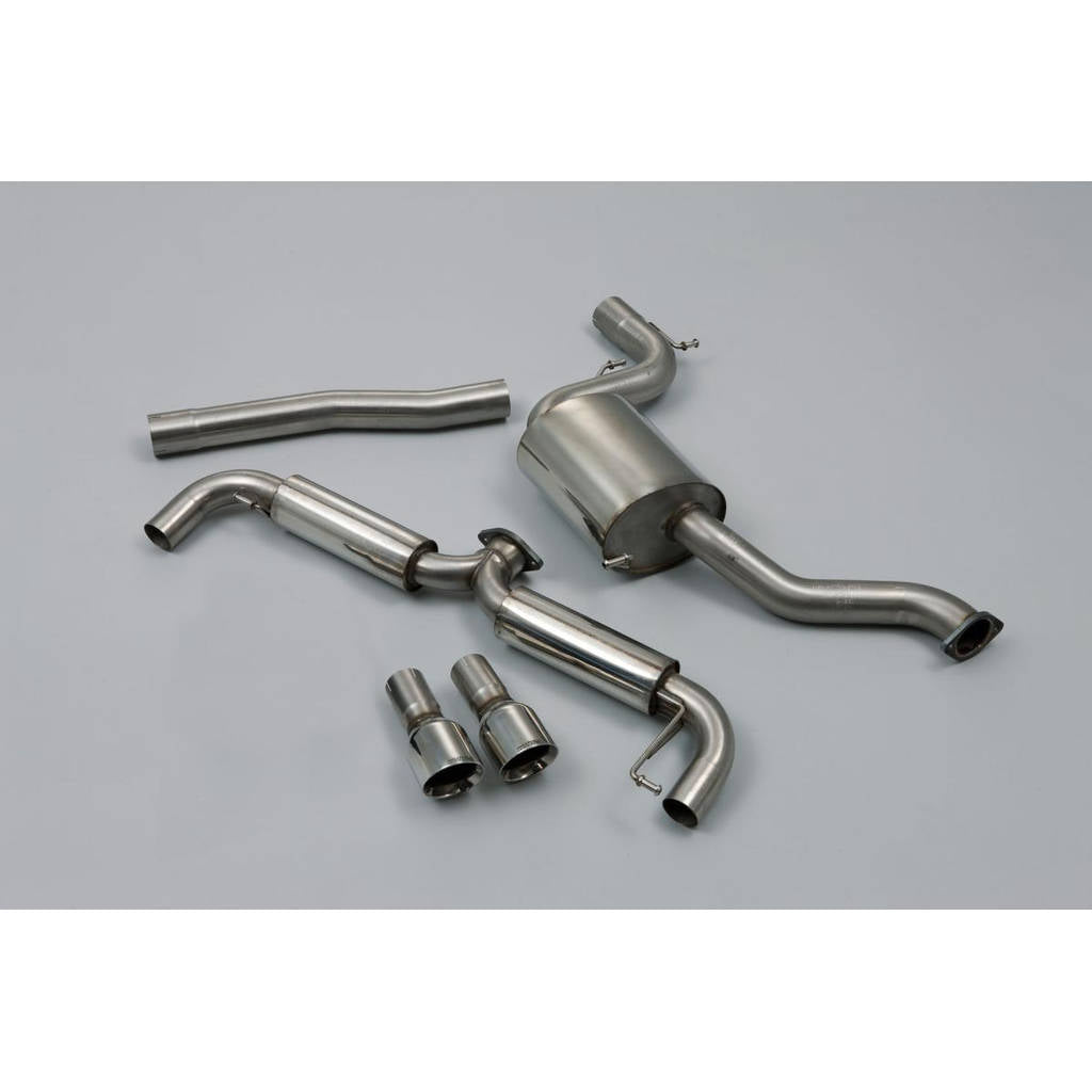 MILLTEK SSXVW145 Cat-back Dual 100mm GT100 VW Golf Mk6 GTi 2.0 TSI 210PS Photo-0