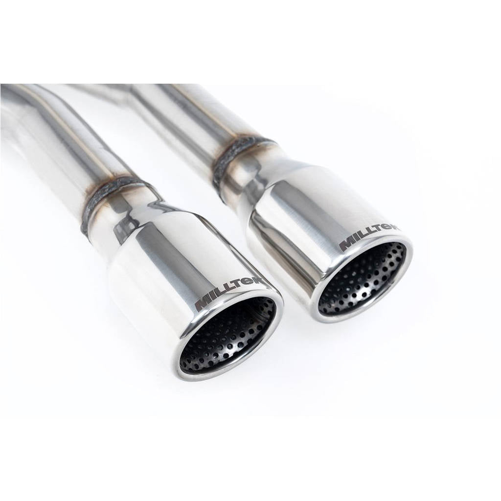 MILLTEK SSXVW064 Cat-back Twin 76.2mm Jet VW Bora 1.8T 2WD Photo-1
