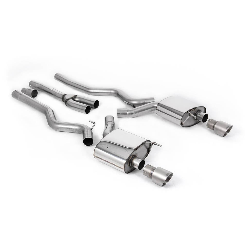 MILLTEK SSXFD222 Cat-back 100mm GT-100 FORD Mustang 2.3 EcoBoost (Fastback) Photo-0