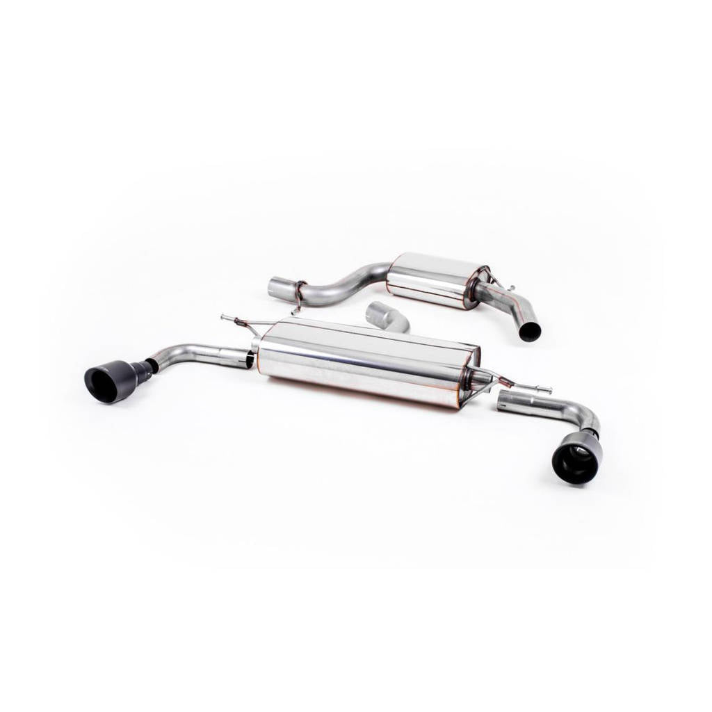 MILLTEK SSXVW184 Cat-back Dual 100mm GT100 VW Golf Mk6 GTi 2.0 TSI 210PS Photo-0