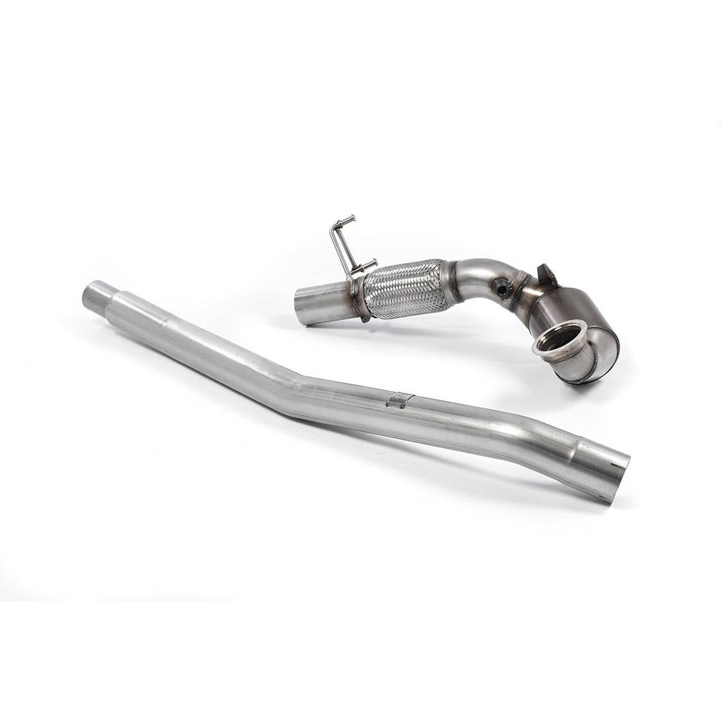 MILLTEK SSXVW397 Large Bore Downpipe and Hi-Flow Sports Cat ECA SEAT Leon Cupra 280 290&300 2.0 TSI Photo-0