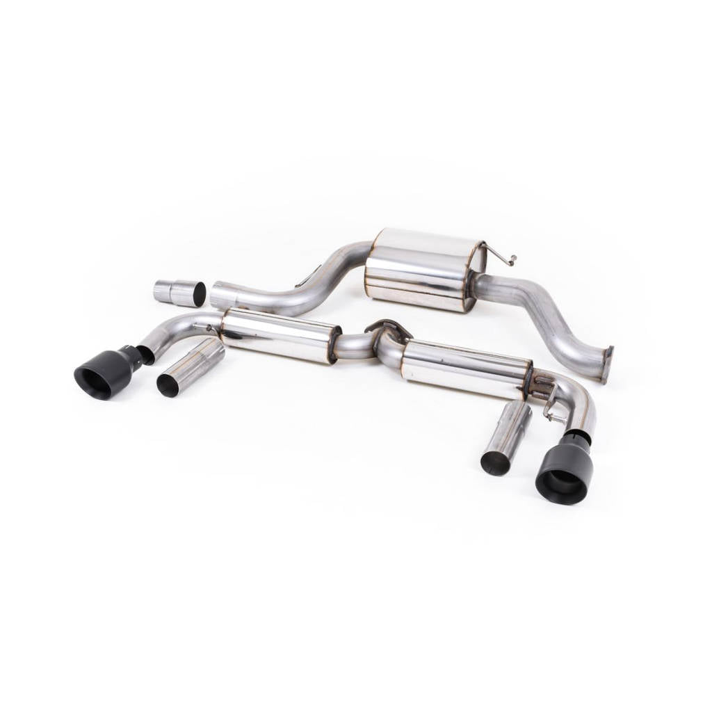 MILLTEK SSXVW345 Cat-back Dual GT100 VW Beetle 2.0 TSI (A5 Chassis) Photo-0