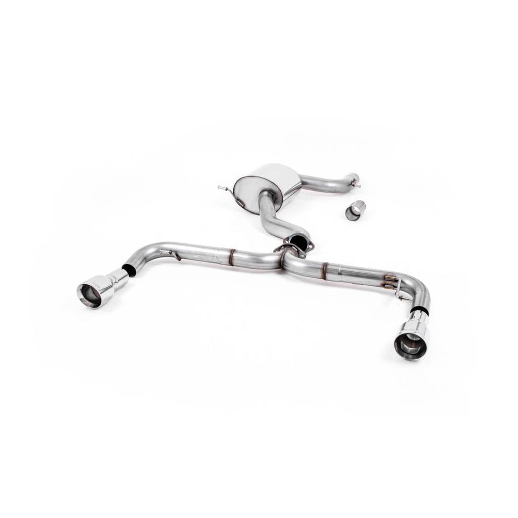 MILLTEK SSXVW248 Cat-back Dual 100mm GT100 VW Golf Mk6 GTi 2.0 TSI 210PS Photo-0